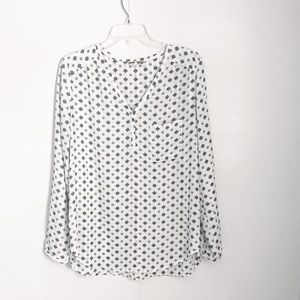 Pleione Printed Blouse